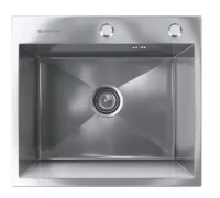 Кухонная мойка Ulgran Steel 50x45 брашированная сталь