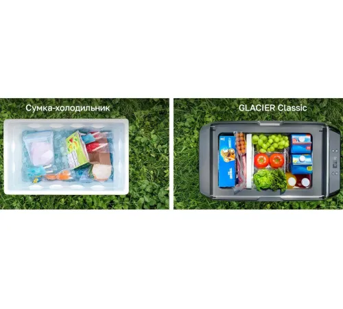 Компрессорный автохолодильник EcoFlow Glacier Classic 35 л серый