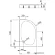Душевой поддон Bravat Type-D2 P2810 100х80
