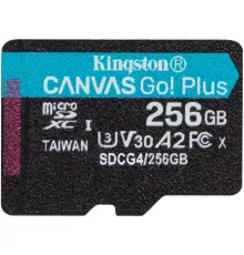 Карта памяти Kingston Canvas Go! Plus microSDXC 256GB SDCG4/256GBSP