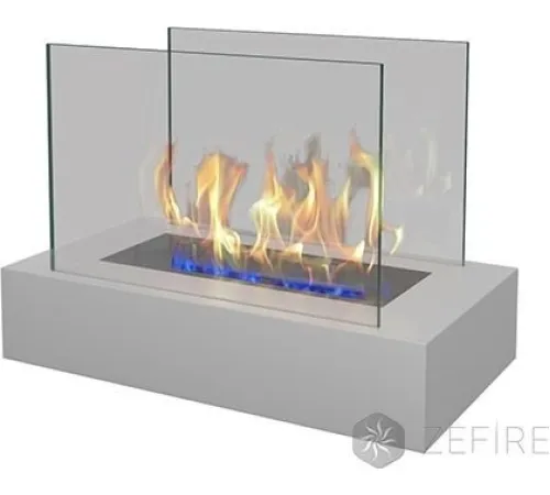 Биокамин ZeFire Galea белый