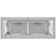 Кухонная вытяжка Krona Selina 900 PRM Inox 3P нержавеющая сталь