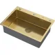 Кухонная мойка ARFEKA ECO AR 700*500 POP-UP GOLD PVD NANO DECOR