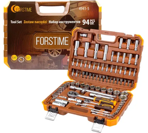 Универсальный набор инструментов Forstime FT-4941-5 94 предмета