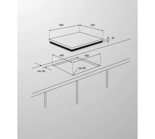 Варочная панель Simfer H60V41B525