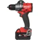 Дрель-шуруповерт Milwaukee M18 FDD3-402C 4933492472 с 2-мя АКБ, кейс