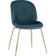 Стул Stool Group Турин 8329 бархат маренго/золото
