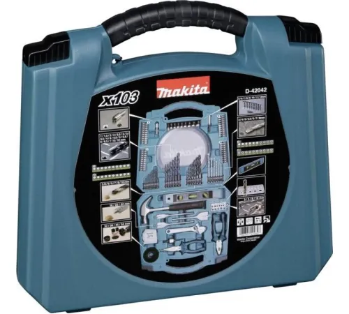Набор домашнего мастера Makita D-42042 103 предмета