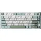 Клавиатура Royal Kludge R75 RGB Sky Cyan RK Silver