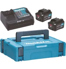 Аккумулятор с зарядным устройством Makita BL1041B + DC10SB 12В/4 Ah + 12В