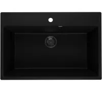 Кухонная мойка Ulgran Quartz Forte 760 уголь