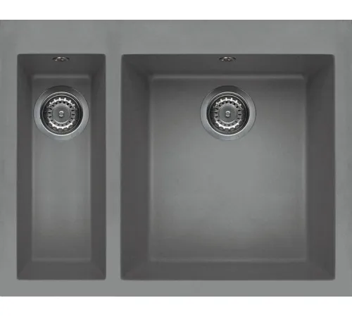Кухонная мойка Elleci Quadra 150 Light Grey K97