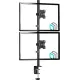 Кронштейн для монитора Onkron D208E черный
