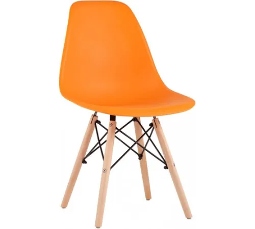 Стул Stool Group Eames Y801 оранжевый
