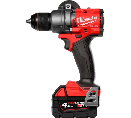 Ударная дрель-шуруповерт Milwaukee M18 FUEL M18FPD3-402C 4933492473 с 2-мя АКБ 4 Ач, кейс