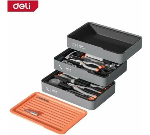 Набор домашнего мастера Deli H1001-ADE 15 предметов