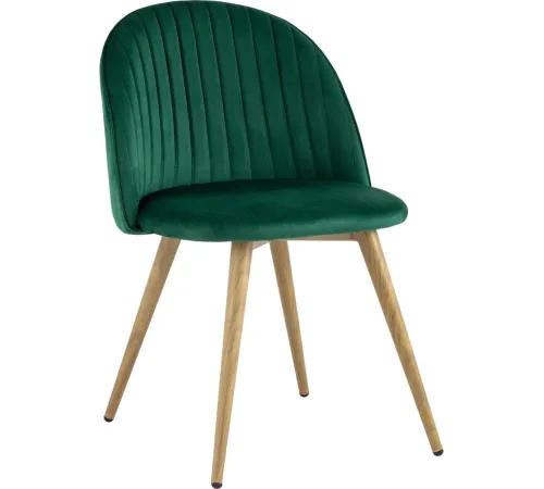 Стул Stool Group Лион Страйпс DC-69030G HLR-56 велюр зеленый