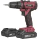 Дрель-шуруповерт Pioneer Tools CD-M2002C-USP с 2-мя АКБ, кейс, оснастка