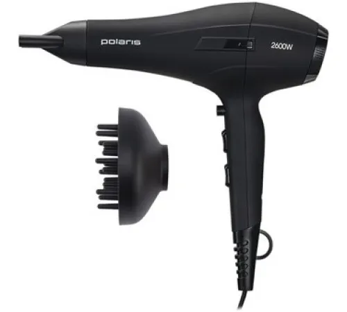 Фен Polaris PHD 2600ACi Salon Hair черный