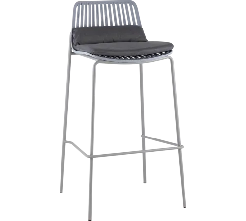 Стул Stool Group Louran с подушкой D-012H-75 серый