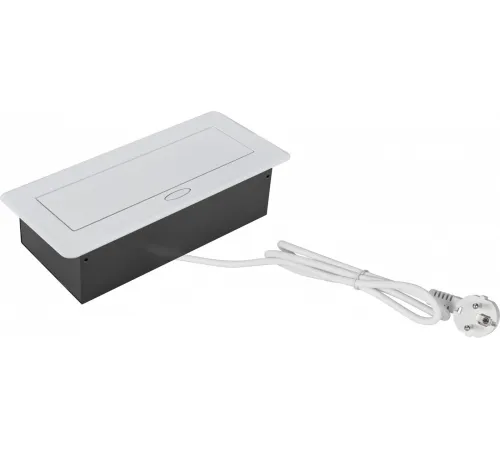 Сетевой фильтр CACTUS CS-SOCKET-EU/USBA-WH