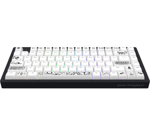 Клавиатура Дарк Проджект KD83A g3ms Magnetite, черный