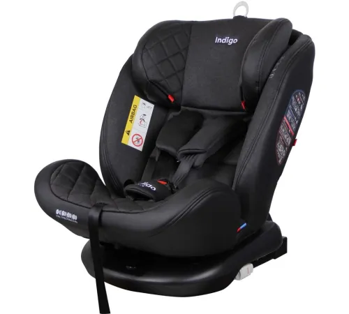 Детское автокресло Indigo Aero Isofix черный