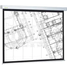 Проекционный экран CACTUS Wallscreen CS-PSW-124x221