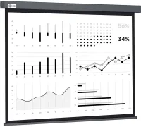 Проекционный экран CACTUS Wallscreen 180x180 CS-PSW-180X180-SG