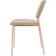 Стул Stool Group Gigi DRC-9155 коричневый/ножки розовые