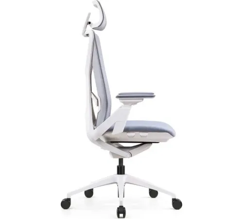 Офисное кресло SitZone E-YR-001A-P1-WH сетка/ткань, серый