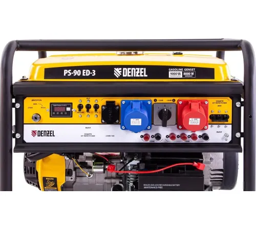 Бензиновый генератор Denzel PS 90 ED-3