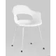 Стул с подлокотниками Stool Group Lady белый