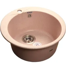 Кухонная мойка GranFest Rondo GF-R480 светло-розовый