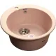 Кухонная мойка GranFest Rondo GF-R480 светло-розовый