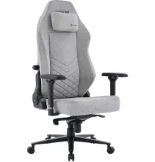 Игровое геймерское кресло Evolution TITAN Fabric серый