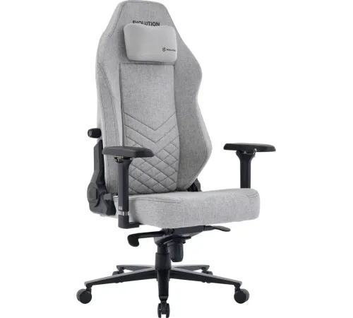 Игровое геймерское кресло Evolution TITAN Fabric серый