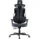Игровое геймерское кресло CACTUS CS-CHR-DUO-BBK черный кожзам