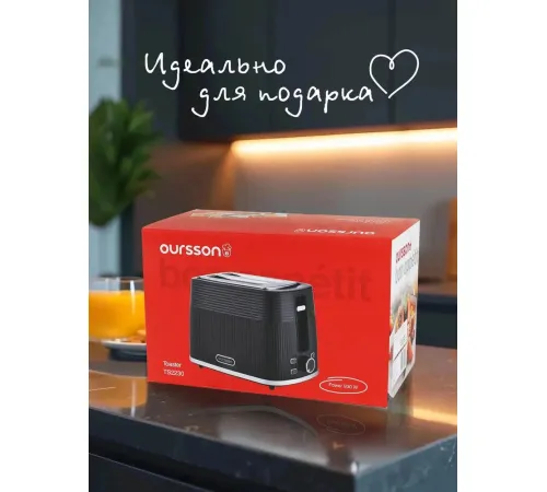 Тостер Oursson TS2230/BL