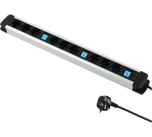 Блок распределения питания Electraline 62555 2 м