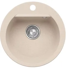 Кухонная мойка Polygran Atol-460 кремовый