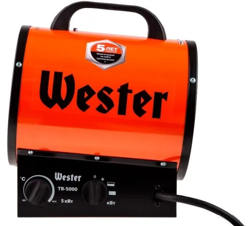 Электрическая тепловая пушка Wester TB-5000