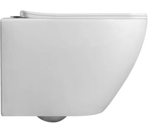 Унитаз подвесной Roxen Antares в комплекте с инсталляцией StounFix Dual Fresh 6 в 1 968418 кнопка: сатин
