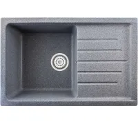 Кухонная мойка Berge BR-7602 графит матовый