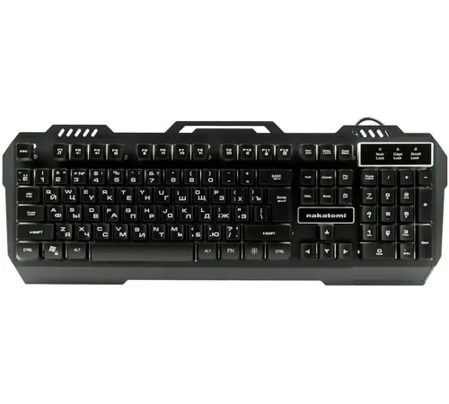 Клавиатура Nakatomi KG-35U черный