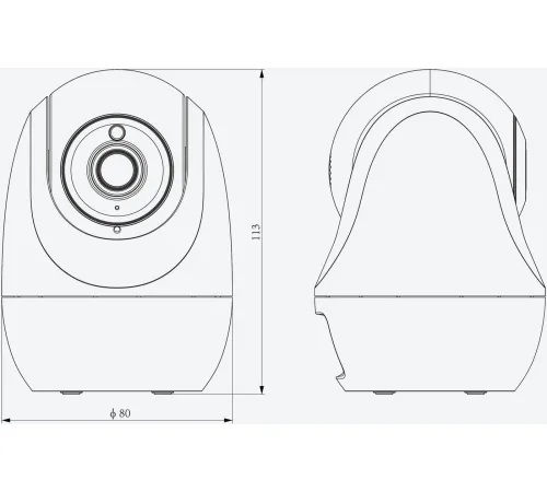 IP-камера Tiandy TC-H342N 9DB-4