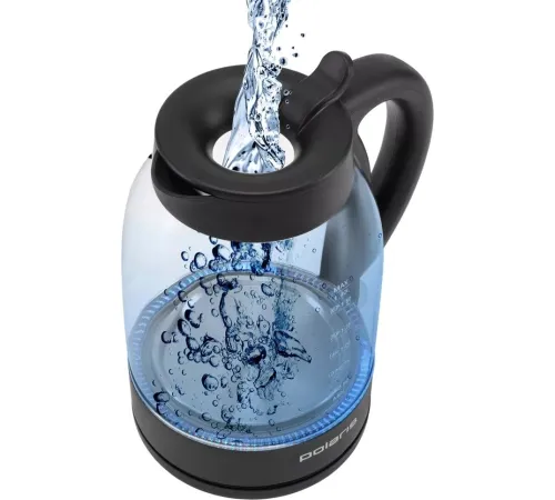 Электрический чайник Polaris PWK 1797CGL Water Way Pro черный