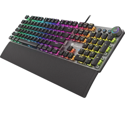 Клавиатура Genesis Thor 400 RGB нет кириллицы