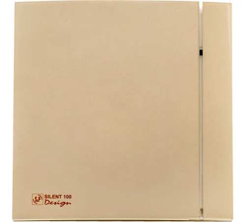 Осевой вентилятор Soler&Palau Silent-100 CHZ Champagne Design 5210402300-434300