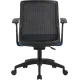 Офисное кресло CACTUS CS-MC222-BKBL черный/темно-синий